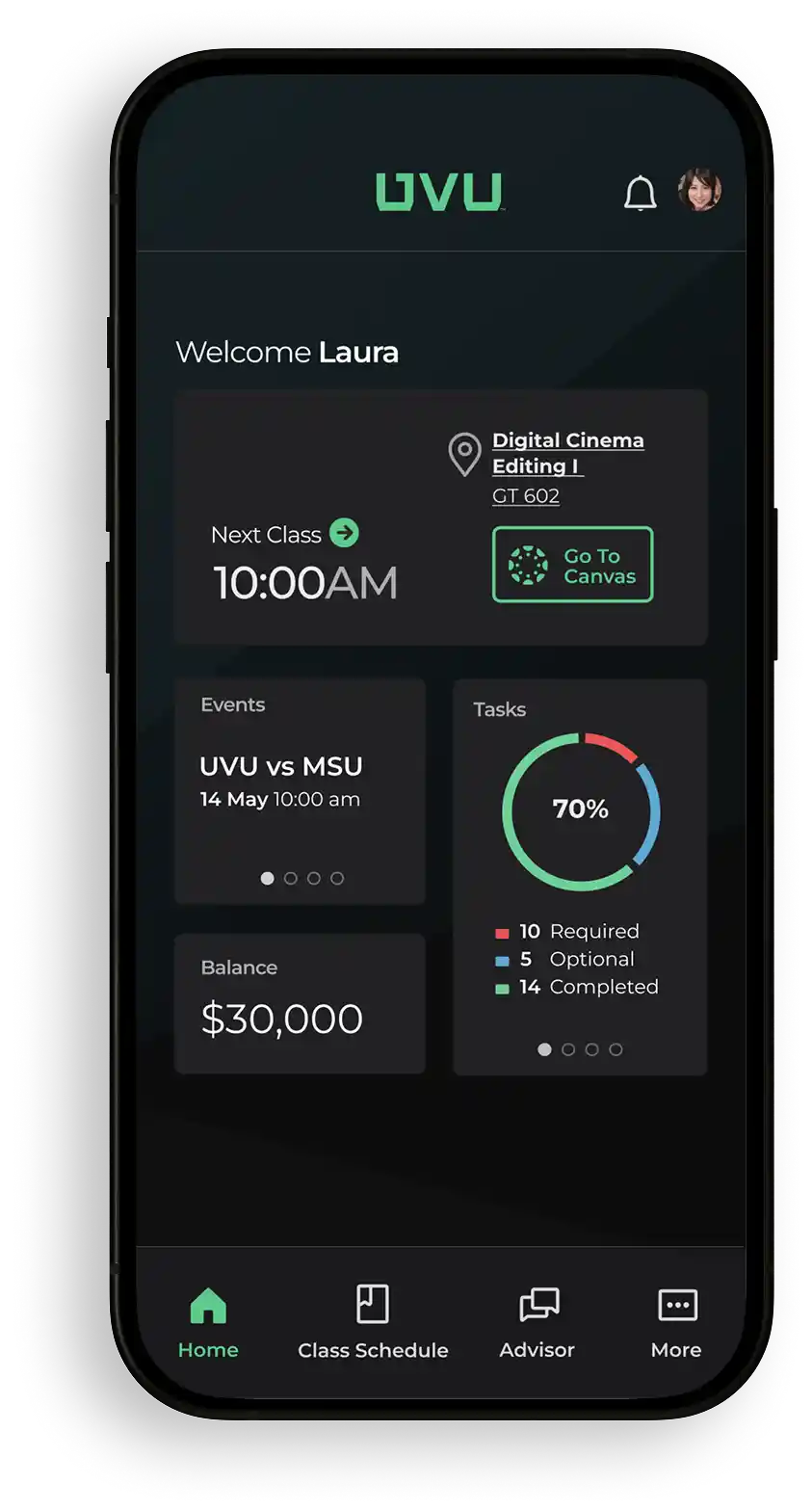 Dark dashboard

